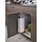Rev-A-Shelf Steel, Chrome, 3.88 in W, 1.5 in H, 12.88 in D 563-51-C - alternate 8